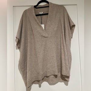 Vince cashmere short sleeve sweater
